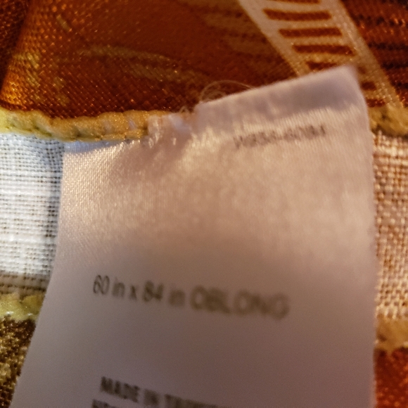 Oblong Fall tablecloth - Picture 3 of 4